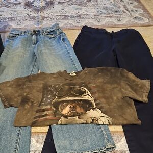 Lot Of 3 Size 14 Boys Clothing